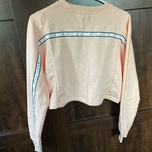Womens Nike sweater crop top